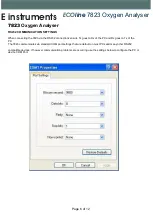 Preview for 6 page of ECOLINE 7823 Quick Start Manual