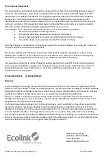 Preview for 2 page of Ecolink CS-222 Quick Start Manual