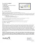 Preview for 3 page of Ecolink FireFighter CS-602 Installation Manual & Users Manual