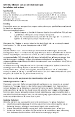 Ecolink WST-232 Installation Instructions preview