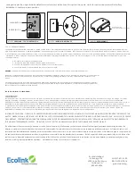 Предварительный просмотр 2 страницы Ecolink WST-601 Installation Manual & Users Manual