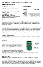 Ecolink WST-702 Installation Instructions предпросмотр