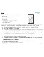 Предварительный просмотр 1 страницы Ecolink Z-Wave Plus Flood/Freeze Installation Instructions Manual