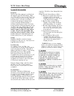 Preview for 3 page of Ecologix W2W 36 Installation & Maintenance Manual