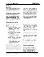 Preview for 5 page of Ecologix W2W 36 Installation & Maintenance Manual