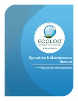 ECOLOO Base Operation & Maintenance Manual предпросмотр