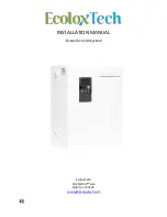 Preview for 1 page of EcoloxTech 240 Installation Manuals