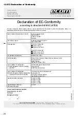 Preview for 11 page of Ecom Instruments CN ATEX Series Safety Instructions