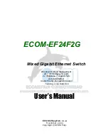 Предварительный просмотр 1 страницы Ecom Instruments ECOM-EF24F2G User Manual