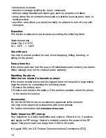 Preview for 15 page of Ecom Instruments Ex-CDMA 02 Safety Instructions