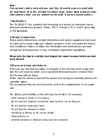 Preview for 3 page of Ecom Instruments Ex-GSM 01 Safety Instructions