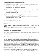 Preview for 8 page of Ecom Instruments Ex-GSM 01 Safety Instructions