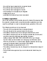 Preview for 4 page of Ecom Instruments Ex-Handy 06 Safety Instructions