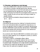 Preview for 13 page of Ecom Instruments Ex-Handy 06 Safety Instructions