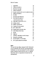 Preview for 2 page of Ecom Instruments Lite-Ex PL 10 Operating Instructions Manual