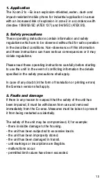 Preview for 3 page of Ecom Instruments X.COM 21x -Ex Safety Instructions