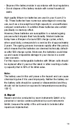 Preview for 9 page of Ecom Instruments X.COM 21x -Ex Safety Instructions