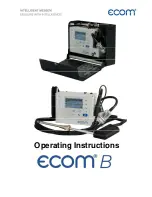 Предварительный просмотр 1 страницы Ecom B Operating Instructions Manual