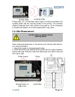 Предварительный просмотр 13 страницы Ecom B Operating Instructions Manual