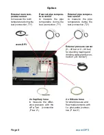 Предварительный просмотр 8 страницы Ecom DP3 Operating Instructions Manual