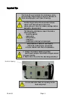 Предварительный просмотр 3 страницы Ecom ECOM-D Operating Instructions Manual