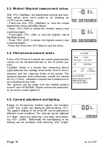 Предварительный просмотр 10 страницы Ecom ecom-DP Operating Instructions Manual