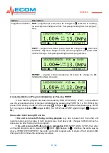 Предварительный просмотр 31 страницы Ecom ECP2050 User Manual