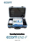 Предварительный просмотр 1 страницы Ecom EN2-F Operating Instructions Manual