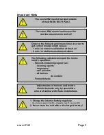 Предварительный просмотр 3 страницы Ecom EN2 Operating Instructions Manual