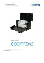 Ecom EN3 Operating Instructions Manual предпросмотр