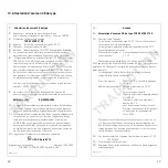 Предварительный просмотр 25 страницы Ecom Ex-DT 12 Operating Instructions Manual