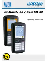 Предварительный просмотр 1 страницы Ecom Ex-GSM 02 Operating Instructions Manual