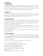 Preview for 3 page of Ecom Ex-Handy 09 Safety Instructions