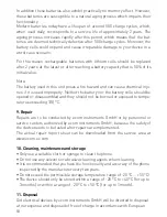 Preview for 9 page of Ecom Ex-Handy 09 Safety Instructions