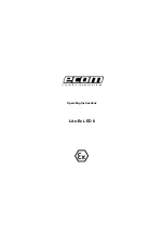 Ecom Lite-Ex LED 8 Operating Instructions Manual preview