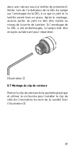 Preview for 39 page of Ecom Lite-Ex PL 10e Operating Instructions Manual