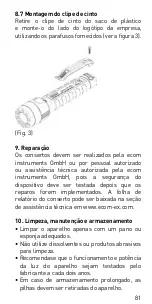 Preview for 81 page of Ecom Lite-Ex PL 10e Operating Instructions Manual