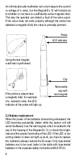 Предварительный просмотр 6 страницы Ecom Magnet-Ex 12 Operating Instructions Manual