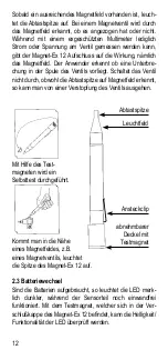 Предварительный просмотр 12 страницы Ecom Magnet-Ex 12 Operating Instructions Manual