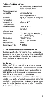 Предварительный просмотр 31 страницы Ecom Magnet-Ex 12 Operating Instructions Manual