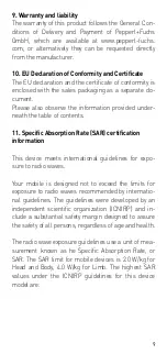 Preview for 9 page of Ecom Smart-Ex 01 Safety Manual