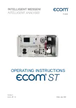 Предварительный просмотр 1 страницы Ecom ST Operating Instructions Manual