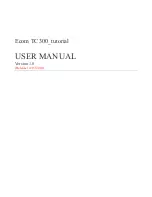 Ecom TC300 User Manual preview