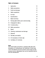 Preview for 2 page of Ecom X.COM 200 -EX Safety Instructions