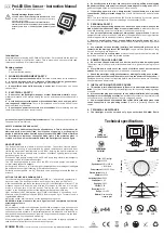 Предварительный просмотр 2 страницы ECOMAN ITALIA ProLED Slim Sensor Instruction Manual