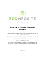 Предварительный просмотр 7 страницы ECOMPOSITE SUPERIOR RANGE User Manual