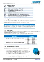 Preview for 8 page of Econ 7907 Installation & Operation Manual