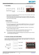 Preview for 21 page of Econ 7907 Installation & Operation Manual