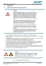 Preview for 41 page of Econ 7907 Installation & Operation Manual