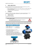 Предварительный просмотр 5 страницы Econ 79652 Installation & Operation Manual